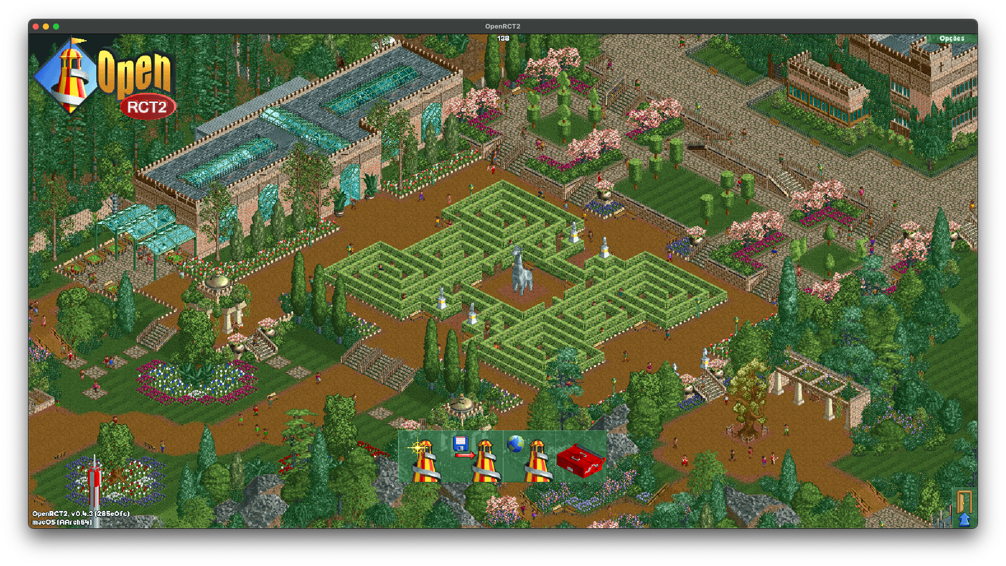 OpenRCT2, the open source game engine for RollerCoaster Tycoon 2